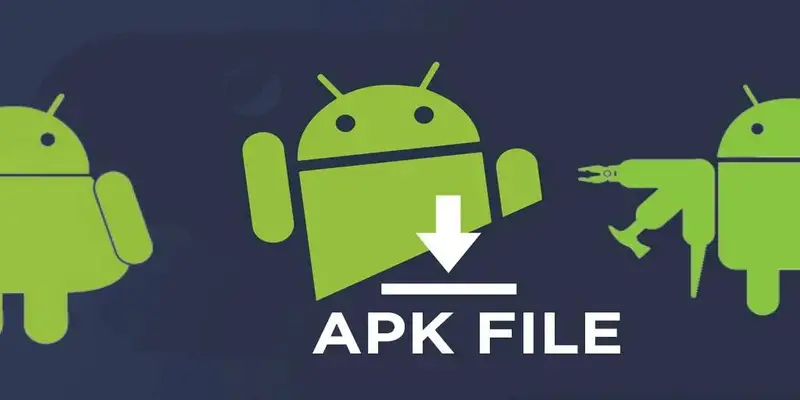 Bạn nhấp liên kết tệp APK dành riêng cho Android